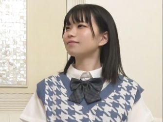 【JK】透明感ある色白現役JKとホテルでイチャラブSEX！ベロチューしまくり甘い雰囲気でゴム無し小作りSEXした♥
