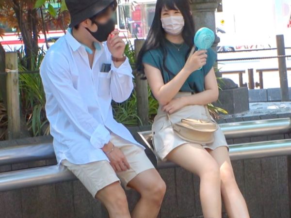 【素人】超絶美尻の保育士さんナンパGET！まさかのTバックでギャップがエロい娘がデカチン奉仕♥桃尻ガン突きファック！