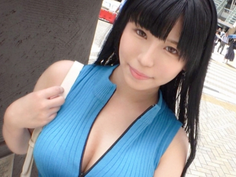 【巨乳素人】おっぱいデカそうな顔してますね！実際デカいし！ぶるんぶるん淫乱なリズムでおっぱいを縦横無尽に揺らします！