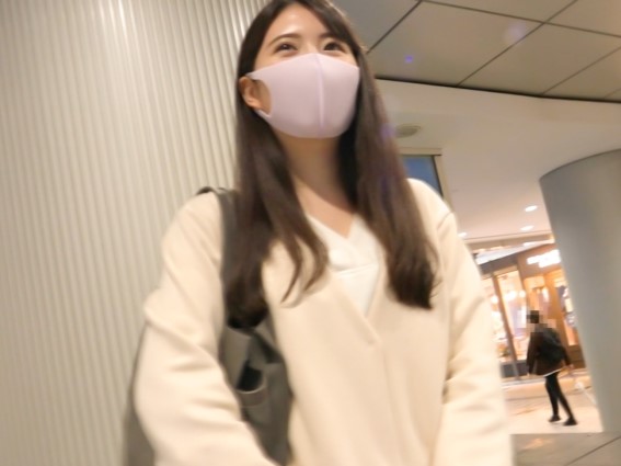 ＜マスク巨乳＞顔を隠して淫乱隠さずっ！中出しでイキまくりなFカップ美女の迫力えっちをご覧ください！！