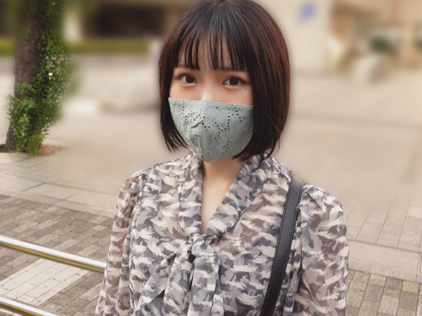 【ドMなクール美女の正体】 首絞めで感じちゃう敏感ボディ！ 締まり抜群の美マ◯コに生挿入でガチイキ絶頂！