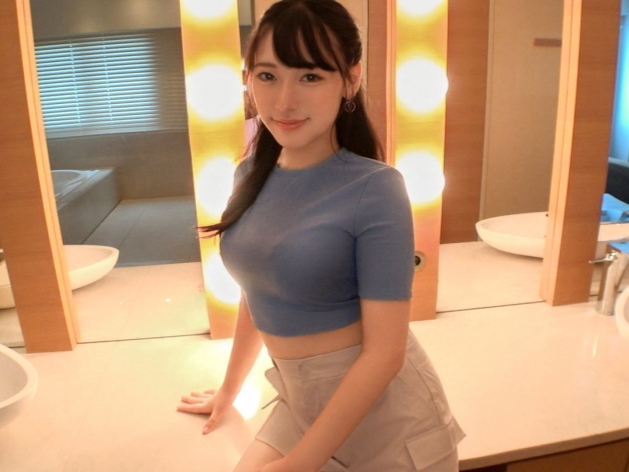 【美巨乳美少女のパイパン大作戦】超カワイイ娘の無毛マ●コをねっちょり責め!手マン&クンニでトロトロに…敏感ボディがビクビク反応しちゃう!