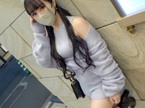 【清楚系美少女の淫乱覚醒】キュートな顔しておマンコびしょびしょ!ナンパしたカンジ娘を手マン&電マで責めまくり、敏感ボディがビクビク反応!!♡