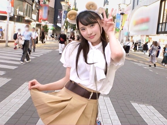 【あざといガールズバー美女剛毛エロ】「もっと激しくぅ♡」可愛い顔して剛毛に萌える！かわいい仕草で快感に悶える！