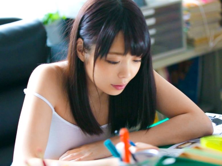 【エロ漫画家とHな取材】『描くはずが…我慢できない！』おちんちんを観察するはずが、興奮MAXでセックスしまくり！漫画の参考どころじゃない、リアルなエロ体験に先生も大興奮♡